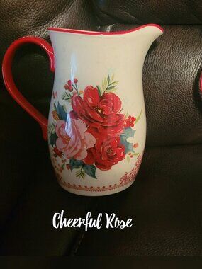 The Pioneer Woman Pitcher Cheerful Rose